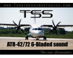 TSS ATR-42/72 6-Bladed PW engine sound pack - FSX/FS2004